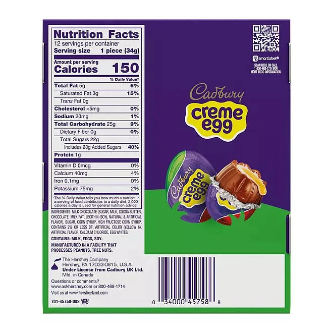Cadbury Creme Egg with Fondant Center: 12-Piece Box - Image 4