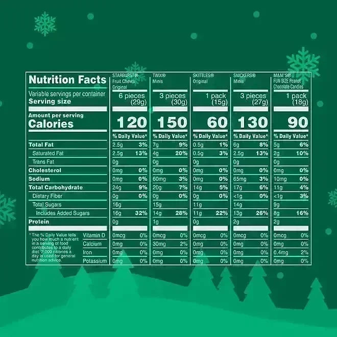 Mars Christmas Variety Pack: 185-Piece Bag - Image 3
