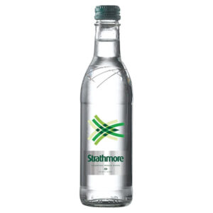 Strathmore Sparkling Spring Water 330ml Glass Bottle, Case of 24
