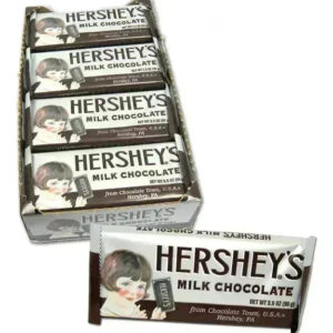 Hershey's Nostalgia Milk Chocolate Candy Bars: 24-Piece Box