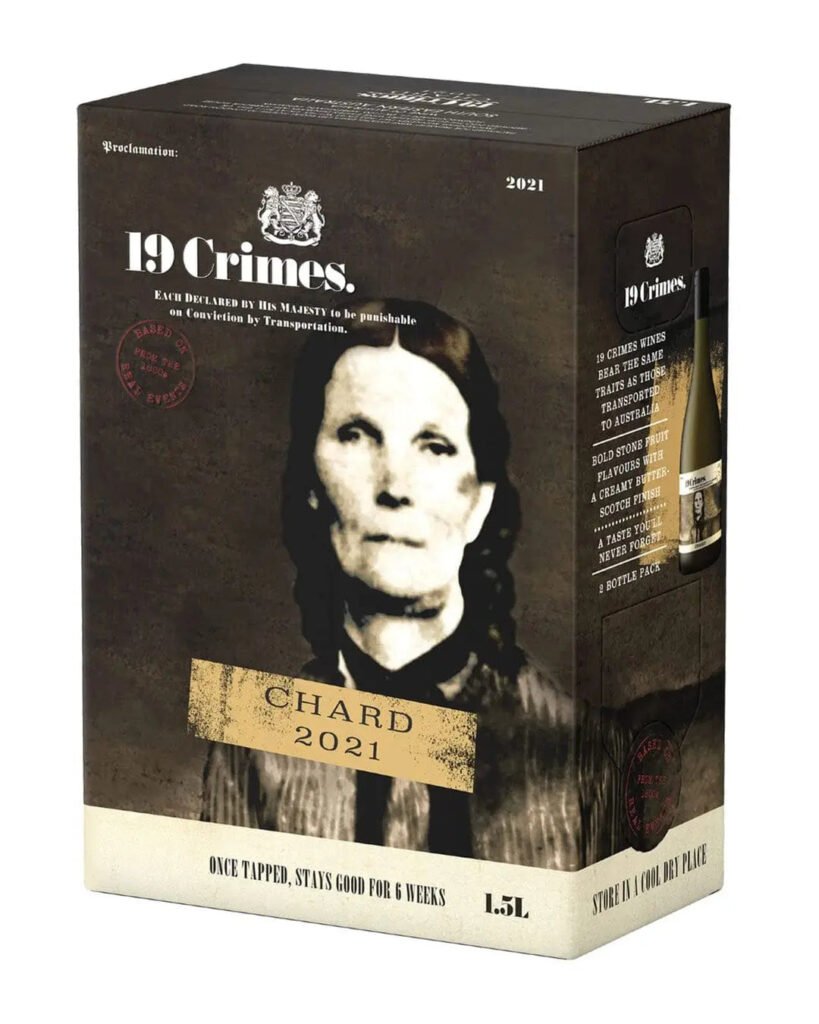 Wholesale 19 Crimes Chard Wine Box 1.5 L