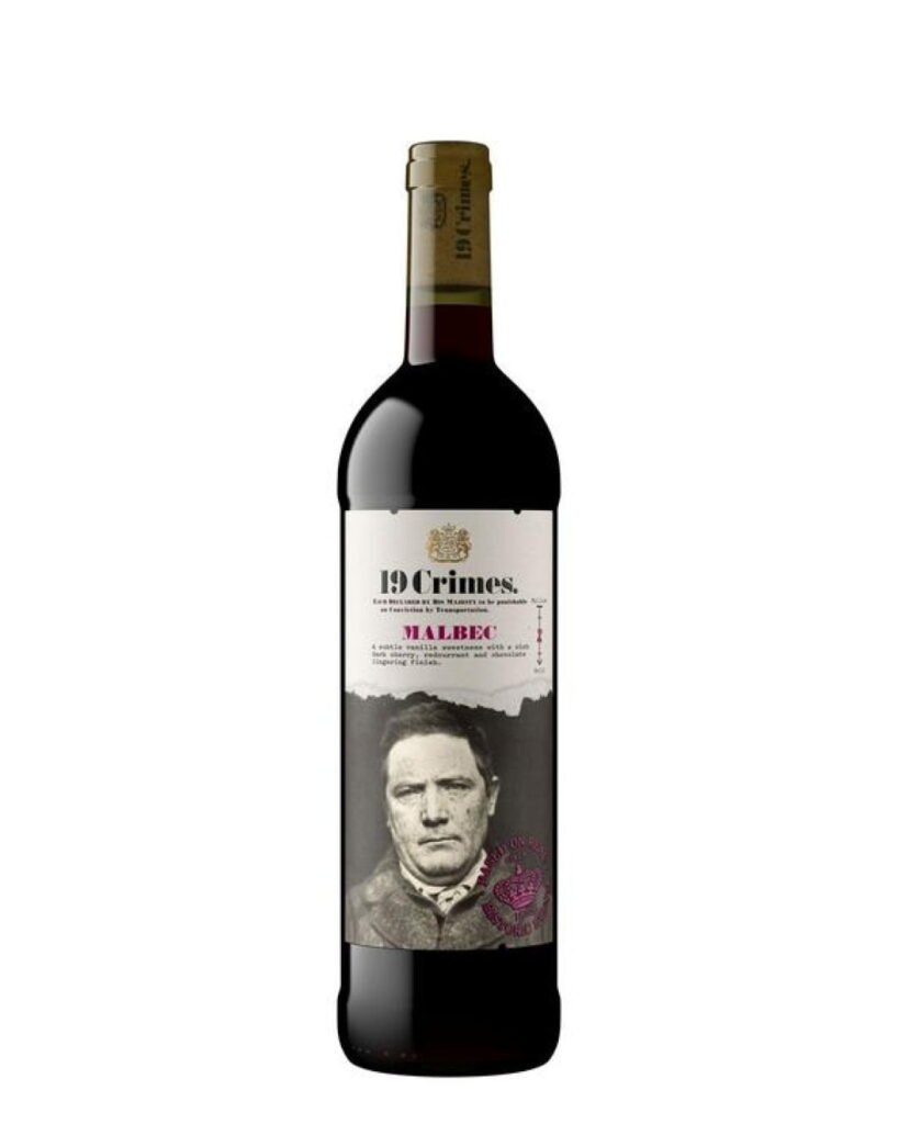 Wholesale 19 Crimes Malbec Red Wine 75 cl