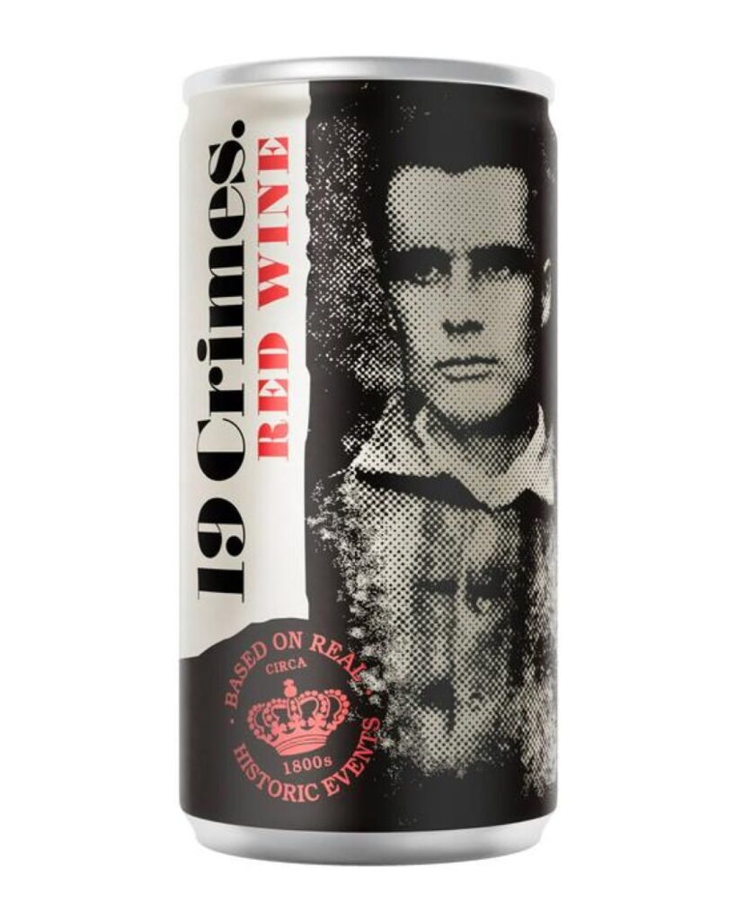 Wholesale 19 Crimes Red Wine Can 187 ml