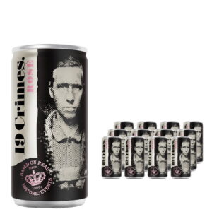 19 Crimes Rosé Wine Can Multipack, 12 x 187 ml