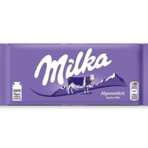 Milka Alpine Milk Chocolate Bars - Large: 16-Piece Box