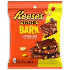 Reese's Pieces Bark with Peanuts Peg Bags: 12-Piece Box