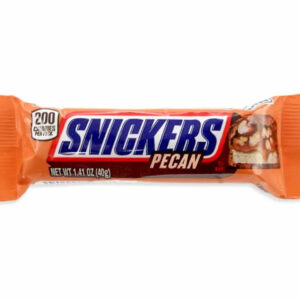 Snickers Pecan Candy Bars: 24-Piece Box