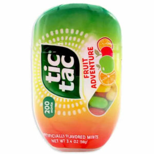 Tic Tac Fruit Adventure Bottle Dispenser: 4-Piece Box