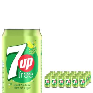 7 Up Free Soft Drink Can Multipack, 24 x 330 ml
