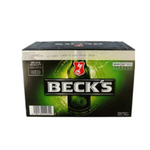 BECK'S BEER SUITCASE 330ML x 24
