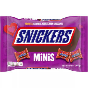 Valentine's Snickers Mini Chocolate Candy: 10.48-Ounce Bag