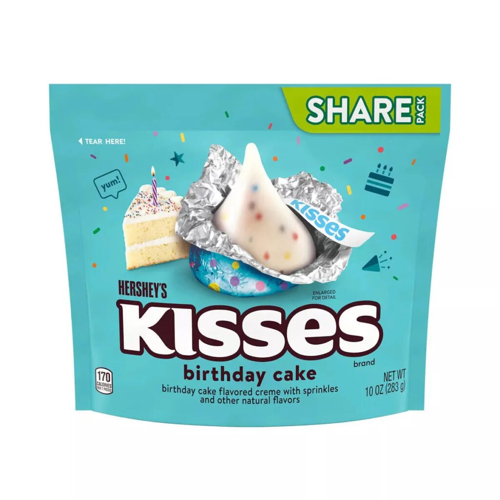 Wholesale Hershey's Birthday Cake Kisses Chocolate Candy: 10-Ounce Bag