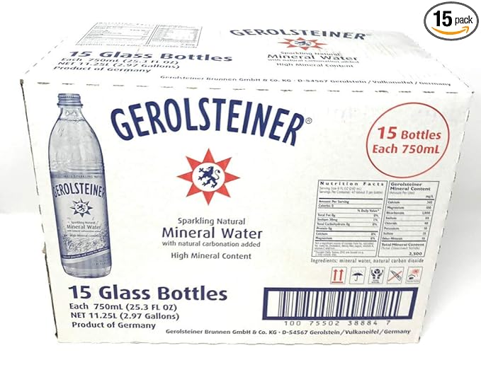 Gerolsteiner Water Wholesale