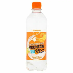 Mountain Mist Orange & Mango Flavoured Sparkling Spring Water 500ml x 12
