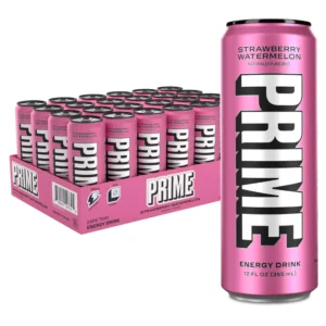 Prime Energy Drink Strawberry Watermelon 355 ml x 24