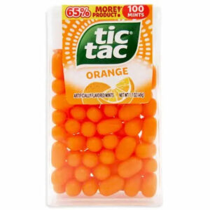 Tic Tac Orange Big Pack Dispensers: 12-Piece Box