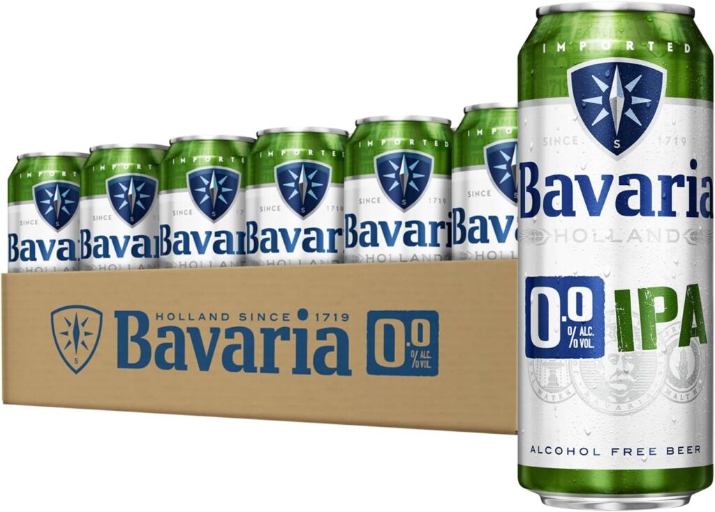 Wholesale Bavaria 0.0% IPA Alcohol Free Beer 24 x 500ml Cans