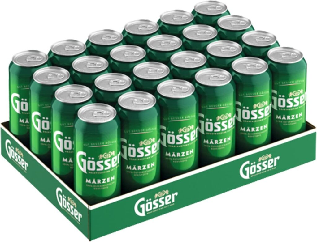 Wholesale Gösser Beer cans 24 x 0.5 liter