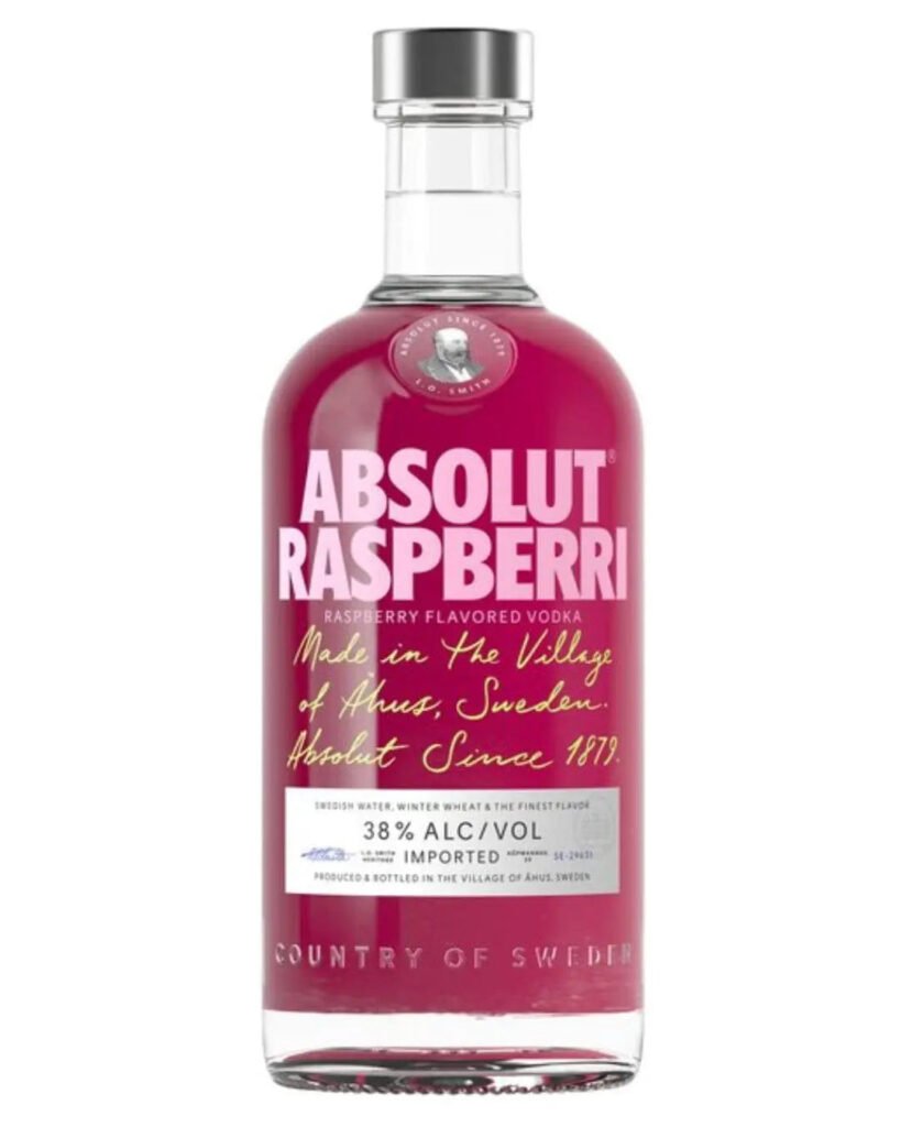 Wholesale Absolut Raspberri Vodka 70 cl