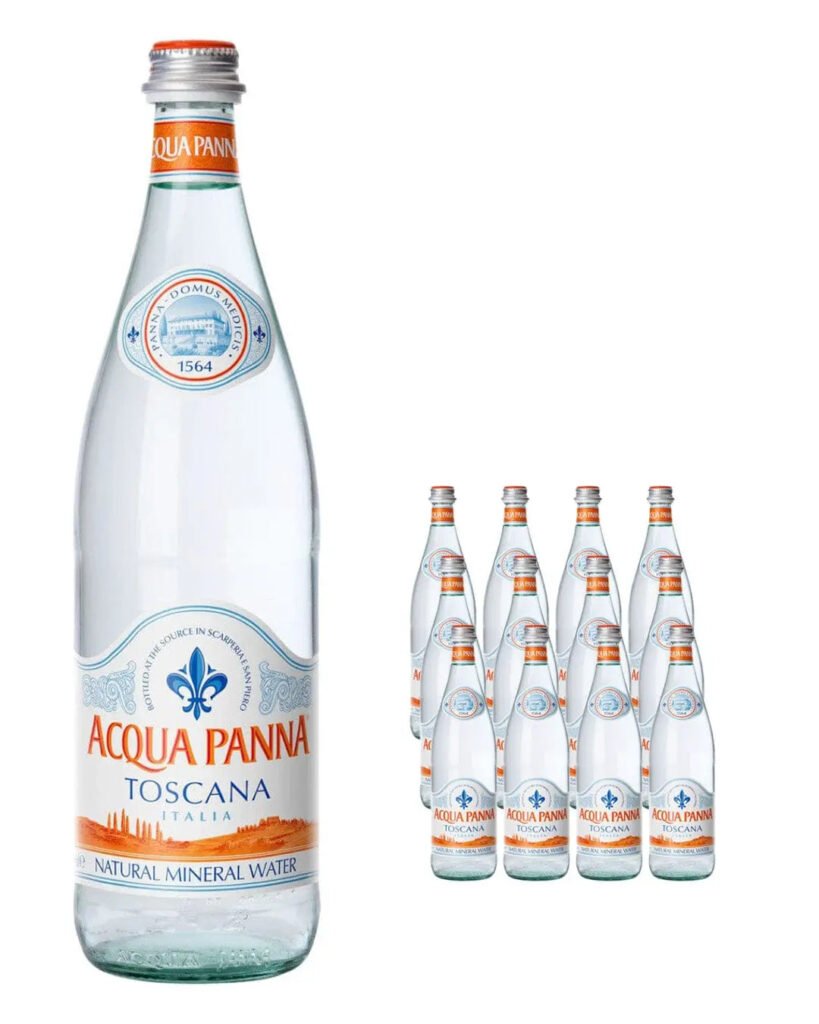 Wholesale Acqua Panna Still Mineral Water Glass Bottle Multipack 12 x 75 cl
