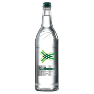 Strathmore Sparkling Spring Water 750ml Glass Bottle, Case of 12