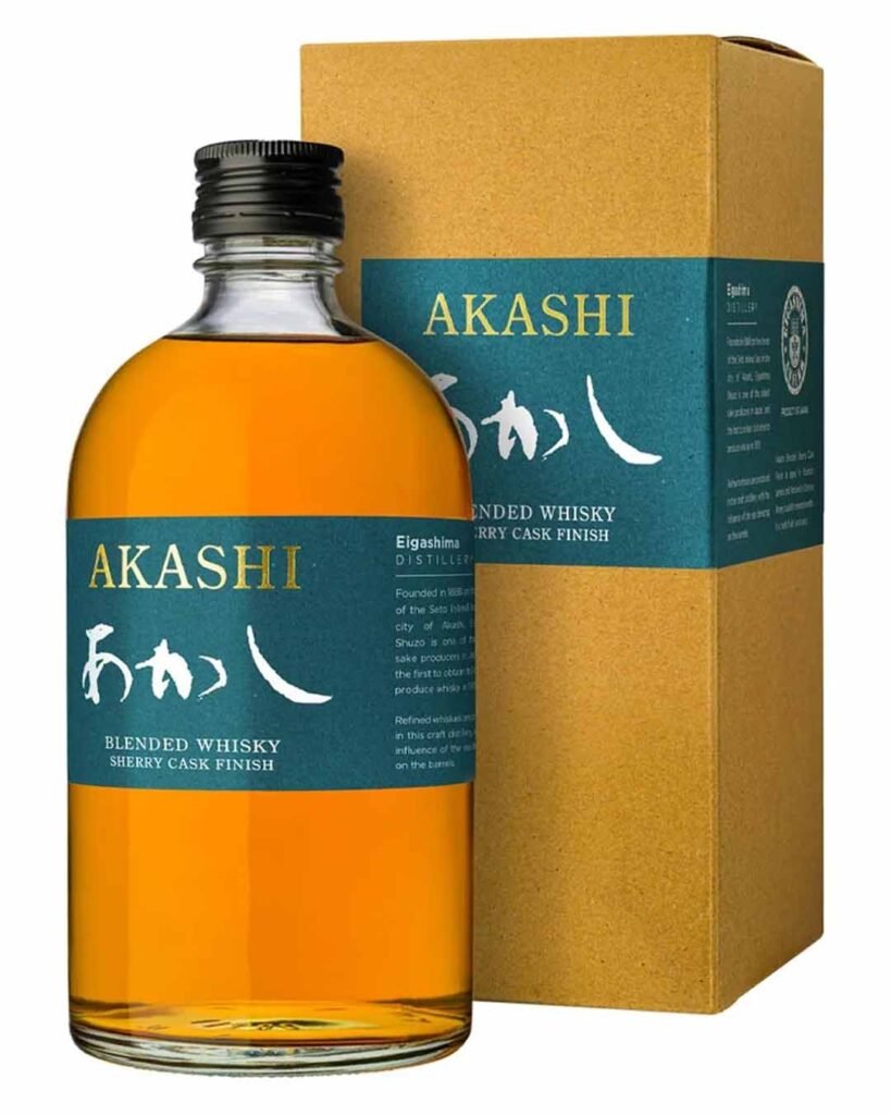 Wholesale Akashi Sherry Cask Finish Blended Whisky 50 cl