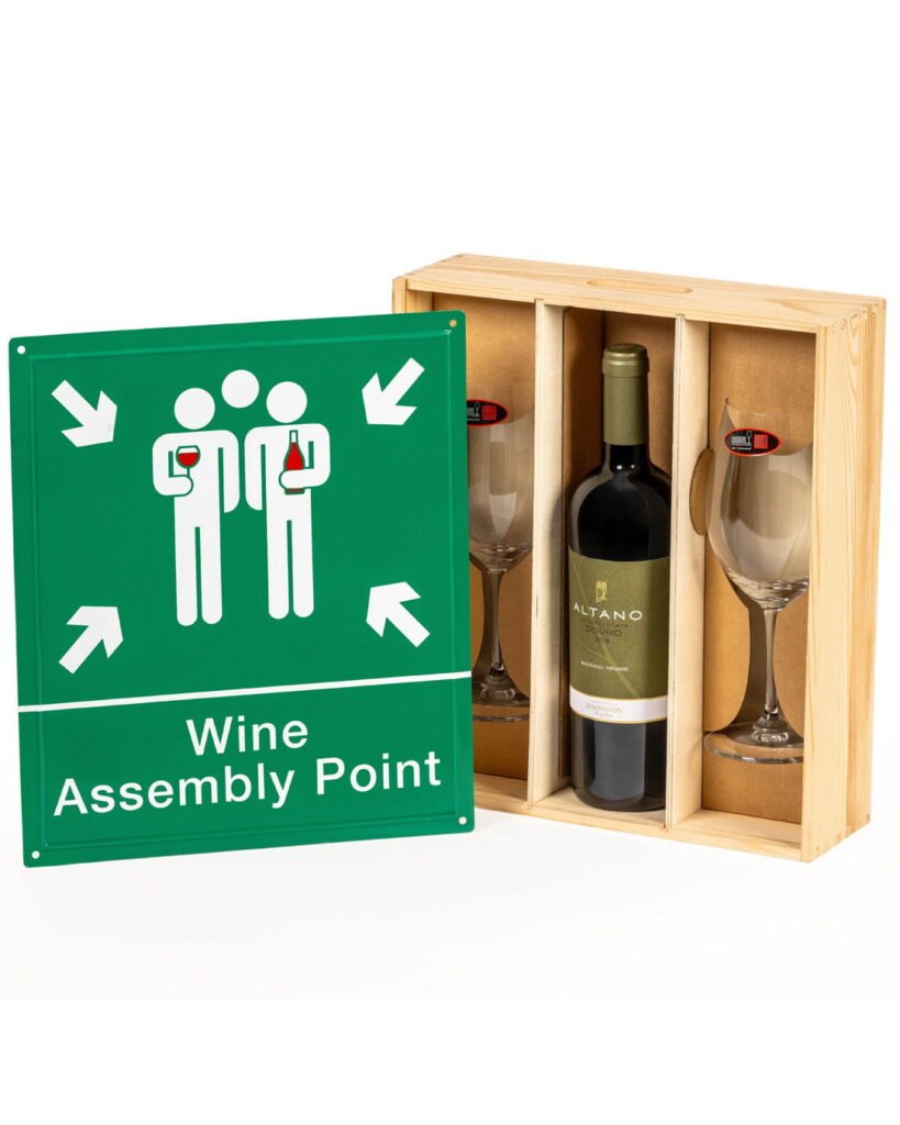 Wholesale Altano Organic Tinto Douro Red Wine Assembly Point Wine Gift Box 70 cl