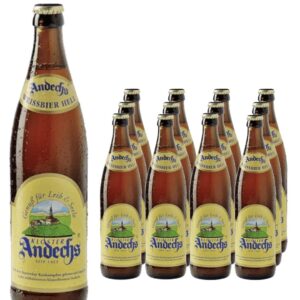 Andechs Weissbier Hell Multipack, 12 x 500 ml