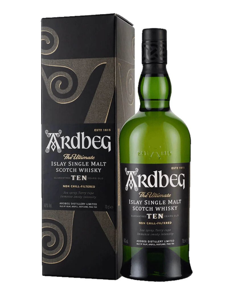 Wholesale Ardbeg 10 Year Old Whisky 70 cl