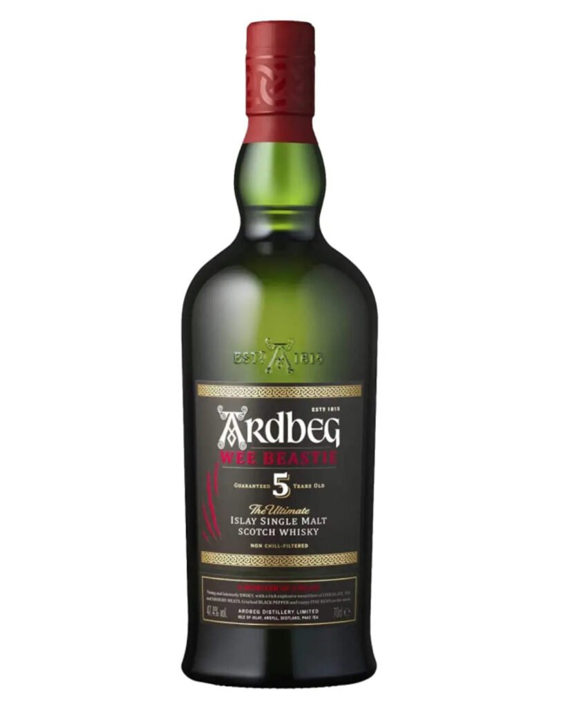 Wholesale Ardbeg Wee Beastie 5 Year Old Single Malt Scotch Whisky 70 cl