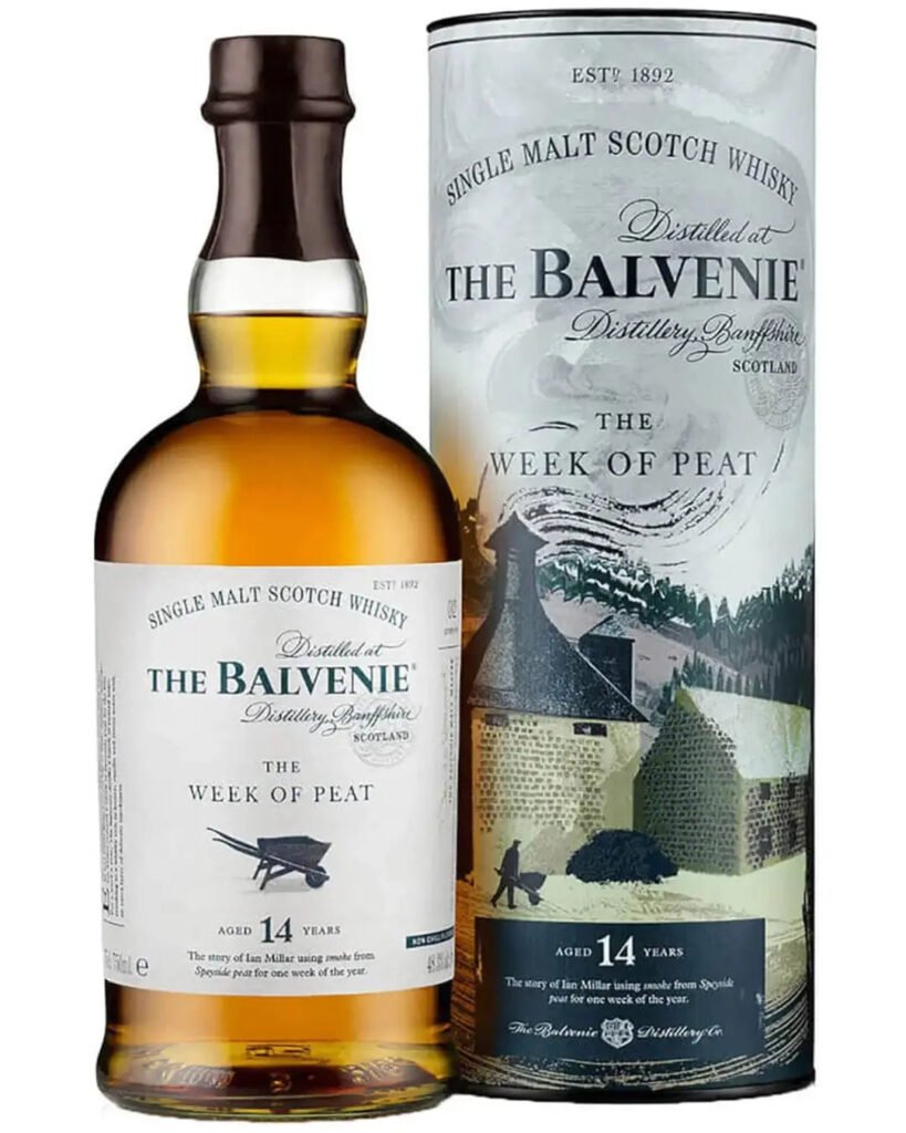 Wholesale Balvenie The Week of Peat 14 Year Old Single Malt Scotch Whisky 70 cl