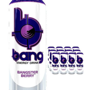 Bang Bangster Berry Energy Drink Multipack, 12 x 500 ml