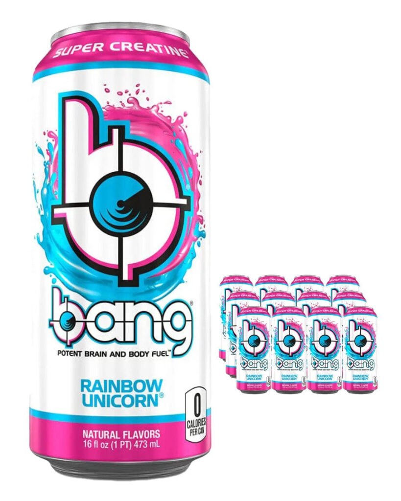 Wholesale Bang Rainbow Unicorn Energy Drink Multipack 12 x 500 ml