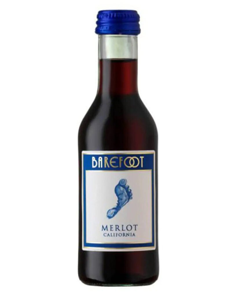 Wholesale Barefoot Merlot Mini 187 ml