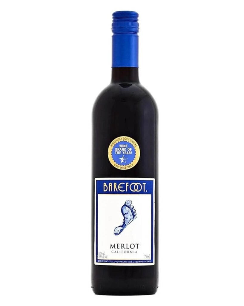 Wholesale Barefoot Merlot Red Wine 75 cl