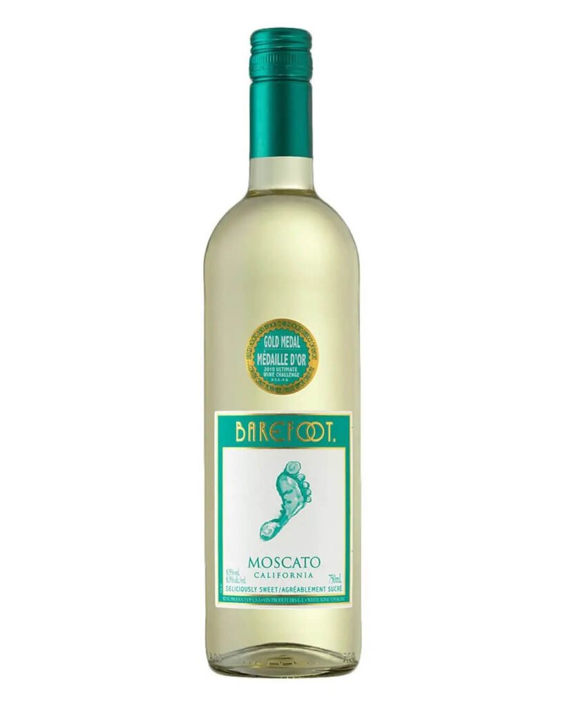 Wholesale Barefoot Moscato Sweet White Wine 75 cl