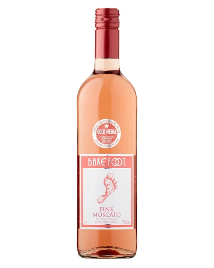 Wholesale Barefoot Pink Moscato 75 cl