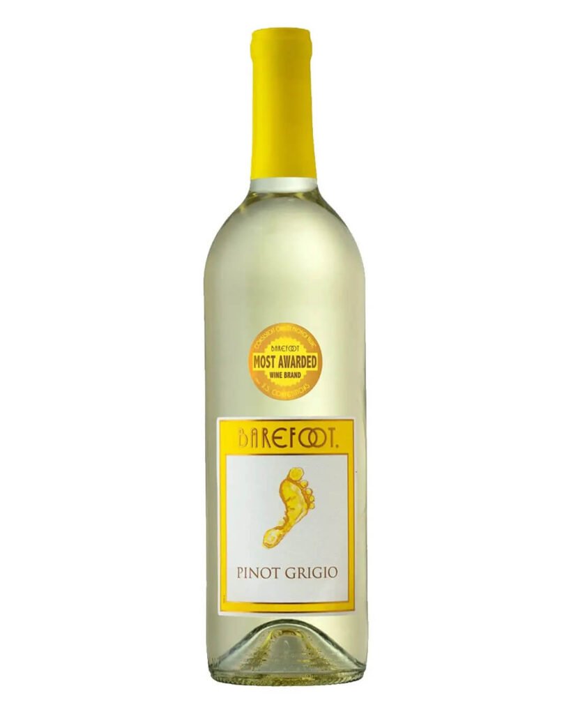 Wholesale Barefoot Pinot Grigio White Wine 75 cl