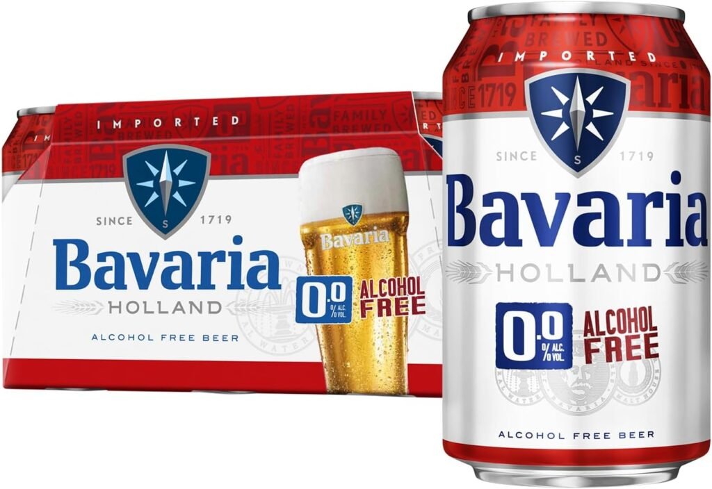 Wholesale Bavaria 0.0 Percent Original Alcohol Free Beer 24 x 330 ml Cans