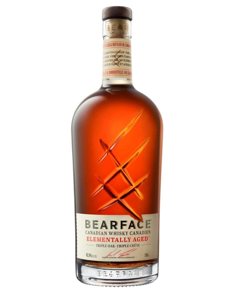 Wholesale Bearface Elementally Aged Triple Oak Canadian Whisky 70 cl