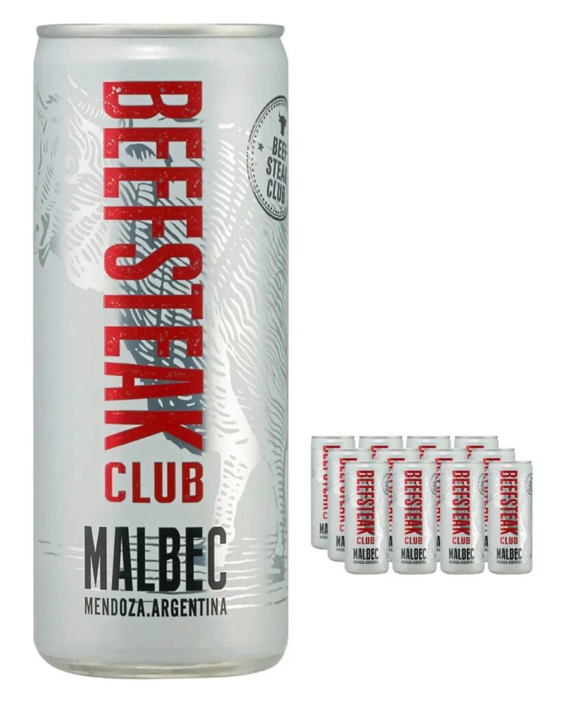 Wholesale Beefsteak Club Malbec Can Multipack 12 x 250 ml