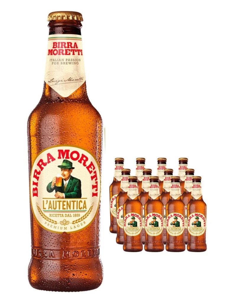 Wholesale Birra Moretti Lager Beer 12 x 330 ml
