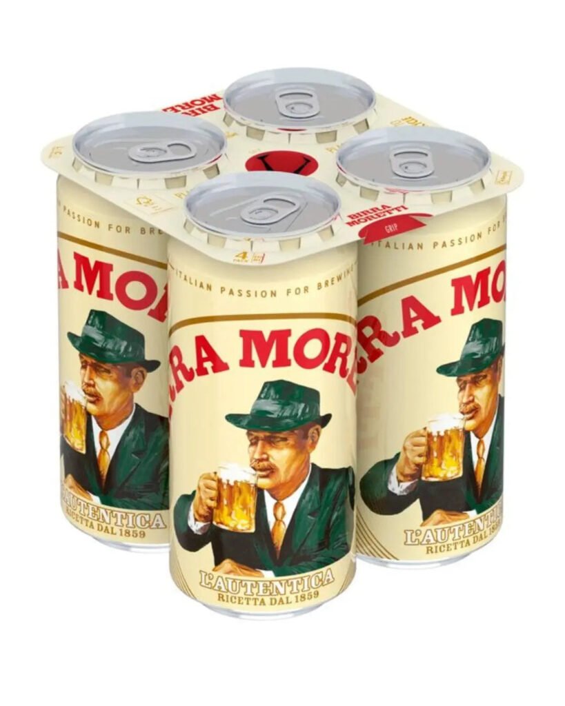 Wholesale Birra Moretti Lager Beer Can Multipack 24 x 440 ml