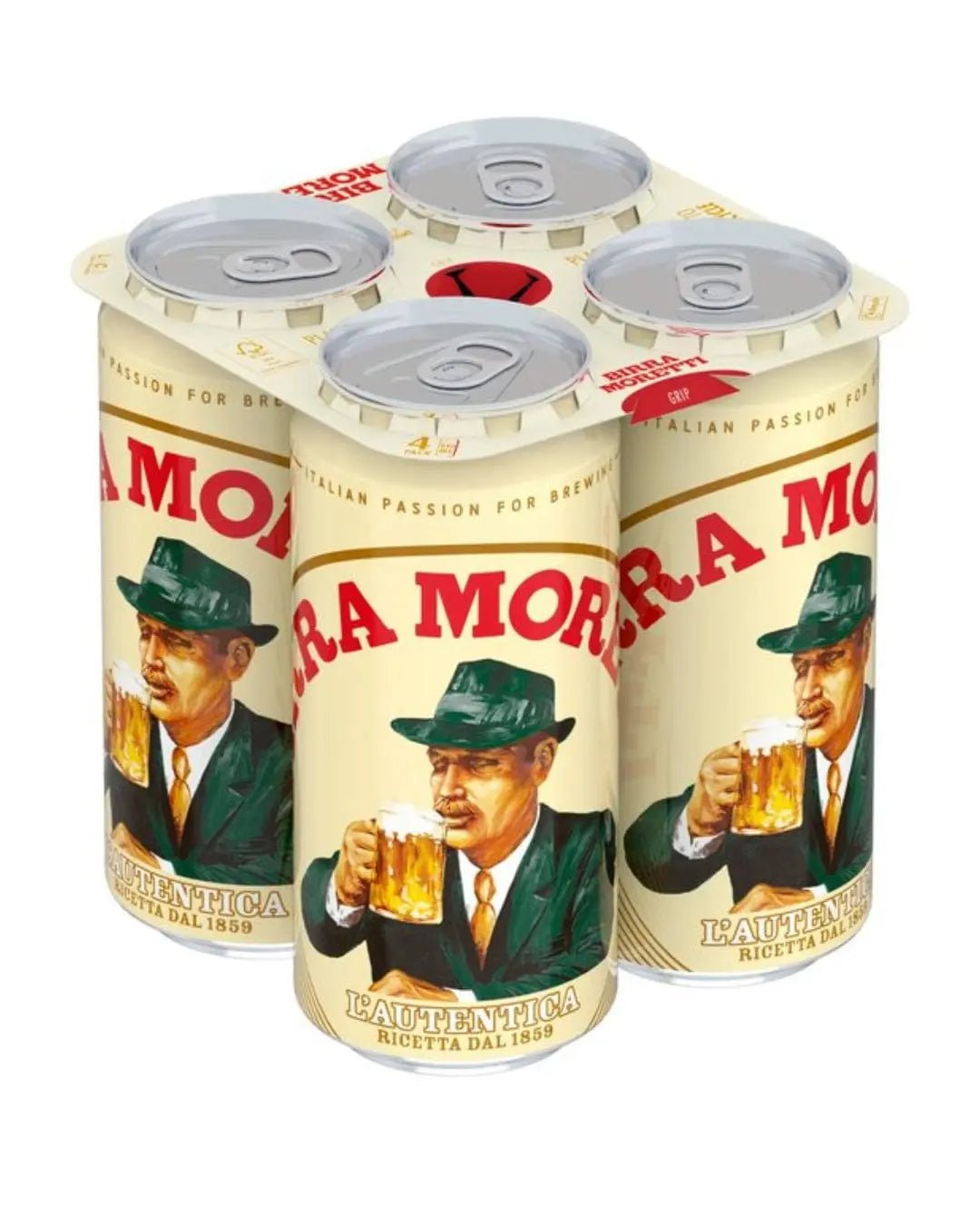 Wholesale Birra Moretti Lager Beer Can Multipack 24 x 440 ml