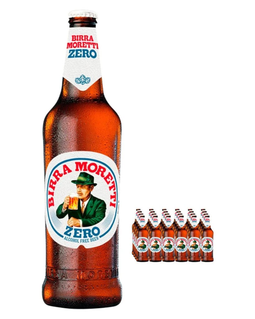 Wholesale Birra Moretti Zero Alcohol Free Beer Multipack 24 x 330 ml