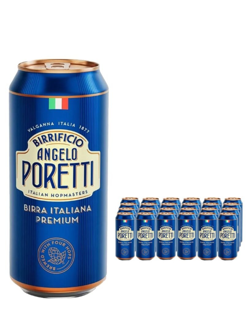 Wholesale Birrificio Angelo Poretti Italian Lager Beer Can Multipack 24 x 440 ml