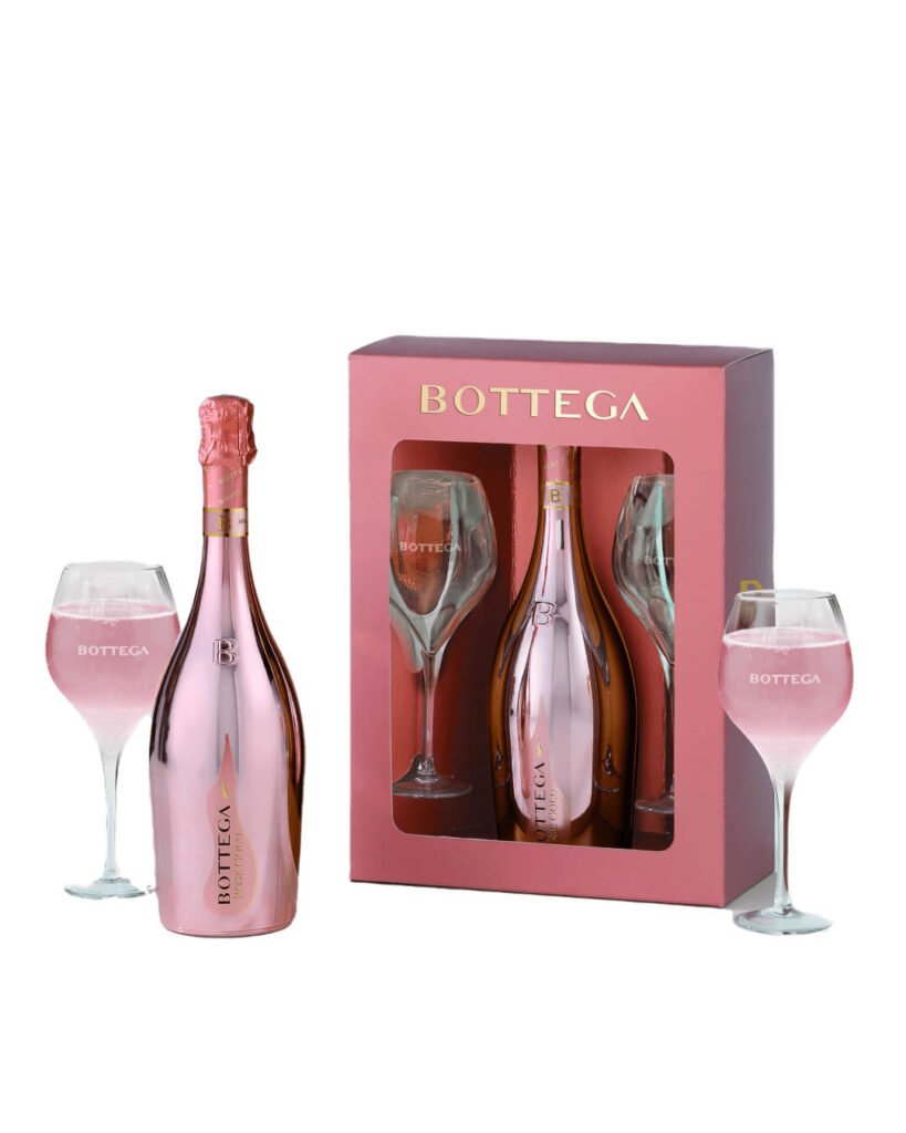 Wholesale Bottega Confezione Glamour Rose Gold Gift Set 75 cl