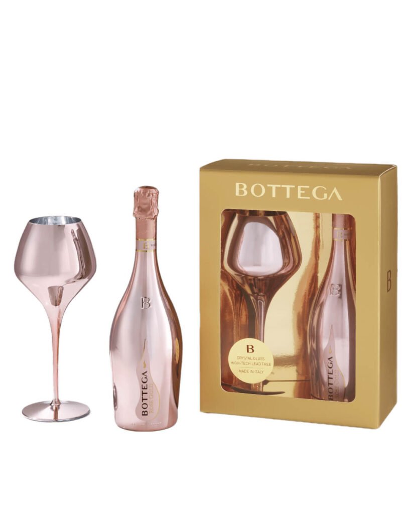 Wholesale Bottega Confezione Rose Gold and Magnifico Rose Prosecco 75 cl