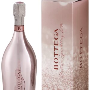 Bottega Pink Gold Prosecco Gift Box, 75 cl