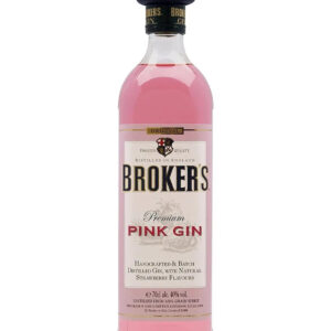 Brokers Pink Gin, 70 cl